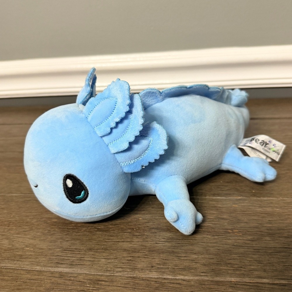 The Bear Factory Blue Axolotl Plush Stuffed Animal Toy 2001 Vintage
